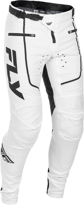 Fly Racing Youth Rayce Bicycle Pants White/Black Size 24 for BMX & MTB