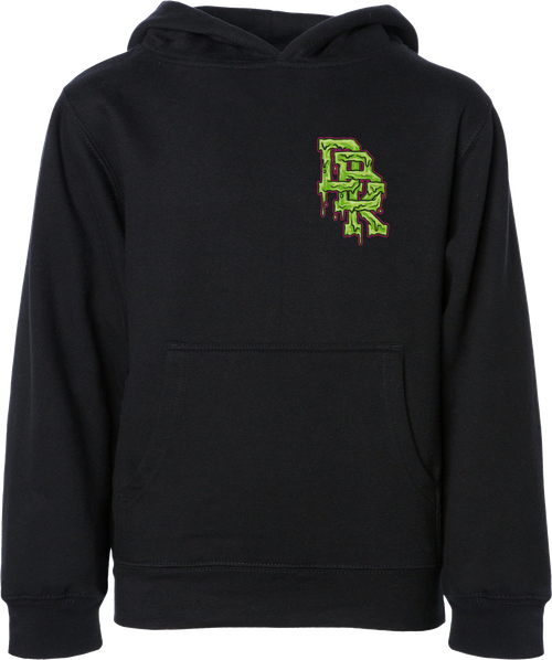 DBK Slimer Youth Hoodie Black YM (Part Number YH-SLIMER-M)