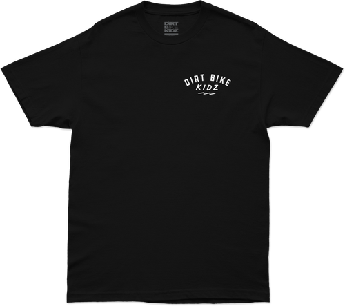 DBK 12 O'clock Tee Black Large - 100% Cotton, 6 oz
