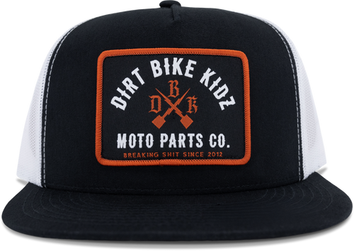 DBK Mp Trucker 2fifty Snapback Hat Black - Classic Mesh Cap with Adjustable Fit