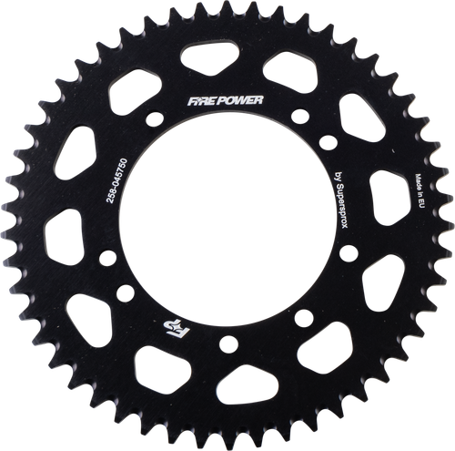 FIRE POWER Rear Sprocket Aluminum 50-tooth Black for Enhanced Performance