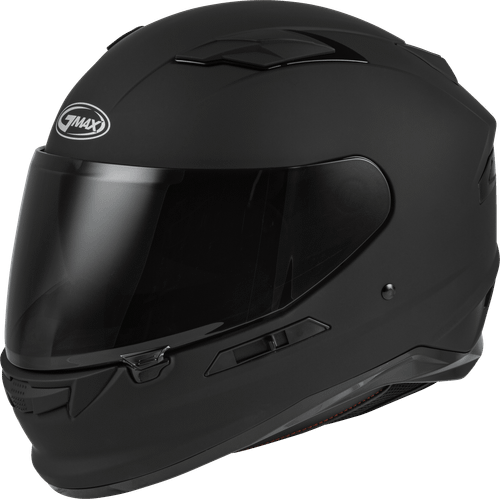 GMAX FF-98 Full Face Helmet Matte Black XL with Integrated LED Rear Light and Quick Release Shield