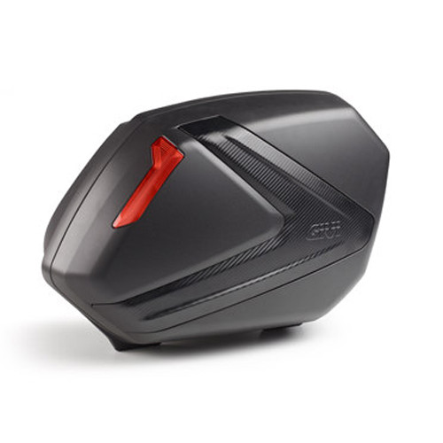 GIVI V37NNA Side Cases 37L Pair with Carbon Look Inserts and Monokey Side 4-Point Coupling System