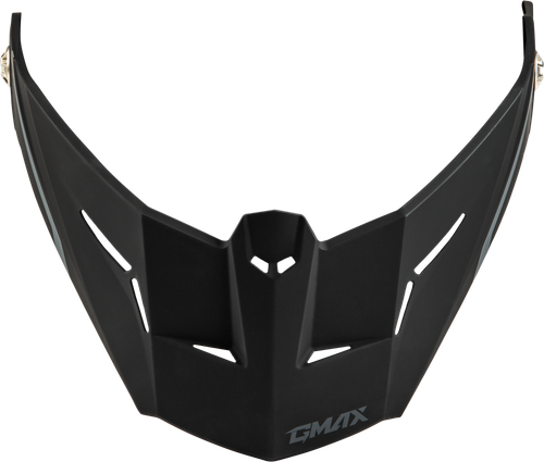 GMAX MD-74 Spectre Matte Black/Red Modular ADV Helmet with Drop-Down Shield and Ventilation