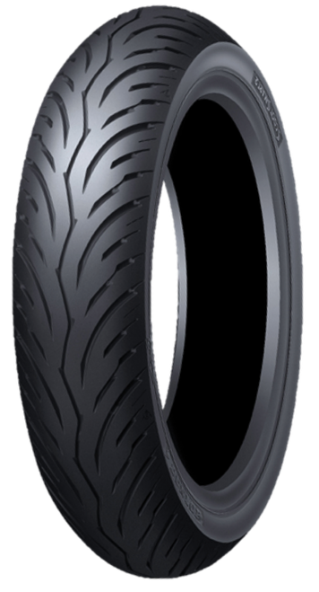 Dunlop Tire Scootsmart 2 Front 120/80-14 58S Bias TL - Exceptional Mileage and Wet Weather Performance