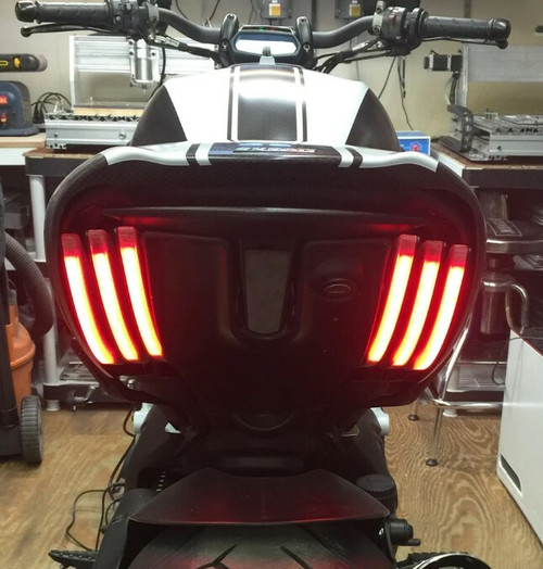 NEW RAGE CYCLES DVL-RTB-US Rear LED Turn Signals for Ducati