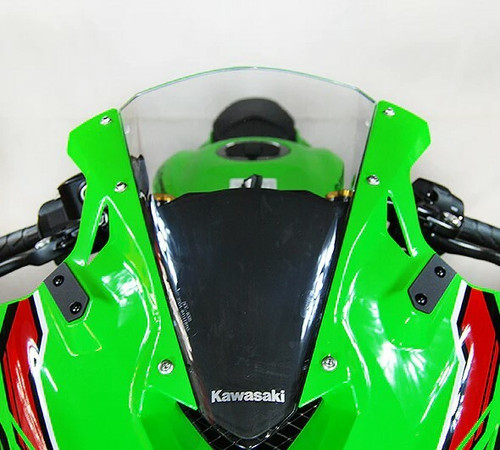 NEW RAGE CYCLES ZX4-MBO Mirror Block Off Plates for Kawasaki