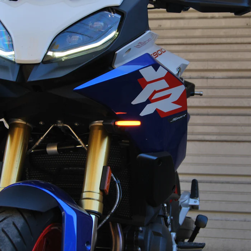 NEW RAGE CYCLES Front LED Turn Signals for BMW F900-FB-25 - Bright, Sleek Replacement