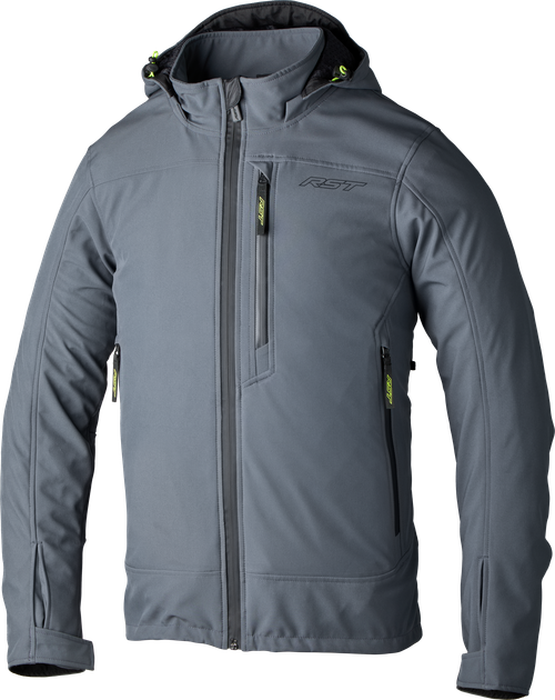 RST Havoc CE Mens Textile Jacket Grey 3XL – Urban Protective Softshell Motorcycle Outerwear