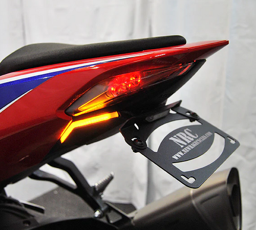 NEW RAGE CYCLES CBRRR-FE-S Fender Eliminator Kit with LED Tail Light for Honda CB Series