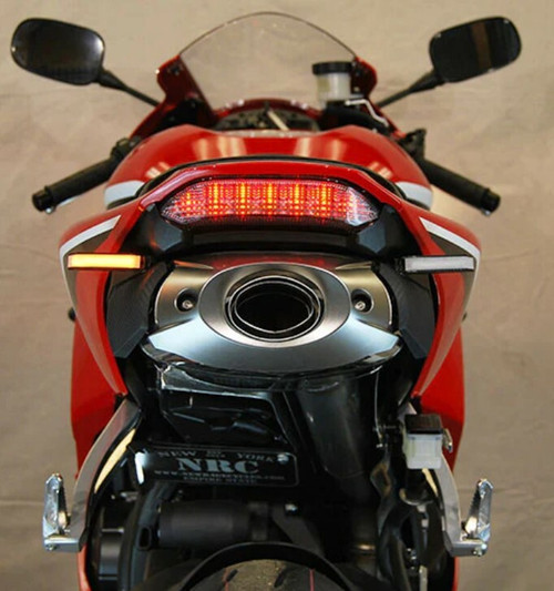 NEW RAGE CYCLES CBR600-FE Fender Eliminator Kit with LED Tail Light and License Plate Mount