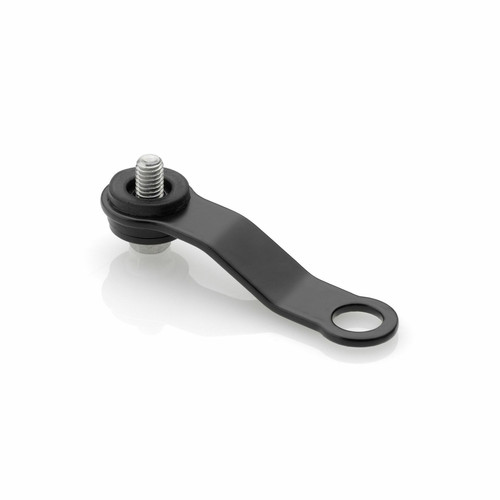 Rizoma Reservoir Mounting Kit Black (Part #CT454B) – Durable Billet Aluminum Design for OEM Reservoir Replacement