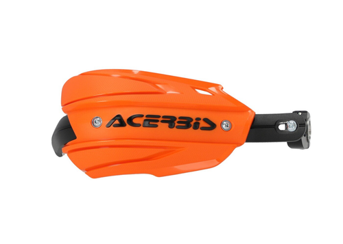 ACERBIS Endurance X Handguard Orange/Black - Enhanced Protection for Off-Road Motorcycles