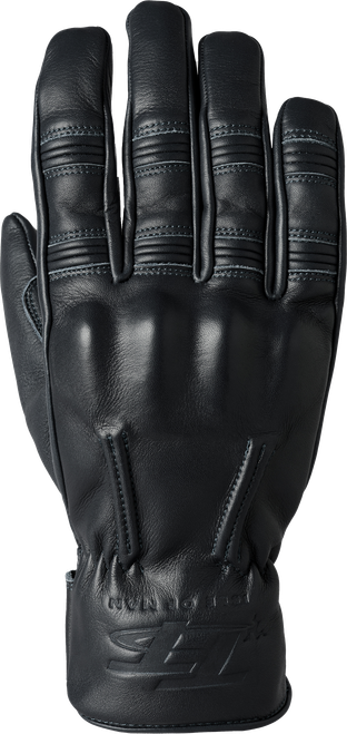 RST Iom TT Hillberry 2 CE Motorcycle Gloves in Black – Level 1 KP Armor, Pre-Curved Fit