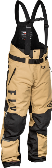 Fly Racing Carbon Bib Black and Tan Medium for Motorcycle Riding