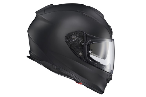Scorpion EXO Ryzer Full Face Helmet Matte Black Large – Certified Safety with Sun Visor and Advanced Ventilation