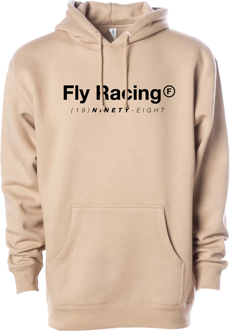 Fly Racing Fly Trademark Hoodie Sandstone Large