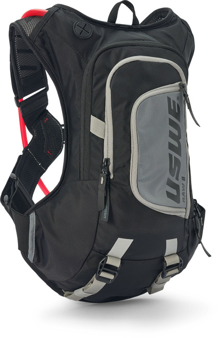 USWE Moto Hydro 12 Adv Black Hydration Pack with 3.0L Pnp Bladder and NDM™ Harness System