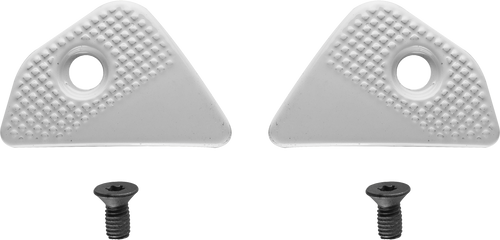 GAERNE SG22 Aluminum Ankle Protector White - Durable Motorcycle Gear