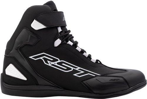 RST Sabre Moto Shoe CE Boot Black / White, Size 13