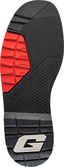 GAERNE SG22 Boot Sole Pair Black/Red Size 10