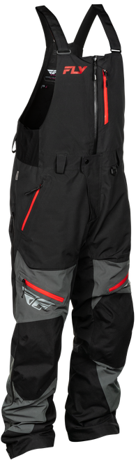 Fly Racing Incline Bibs Grey and Black Small for Motorcross and Off-Road Riding