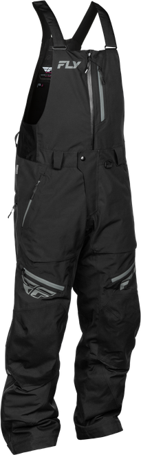 Fly Racing Incline Bib Shorts Black and Grey, Small - Durable and Comfortable Motocross Gear
