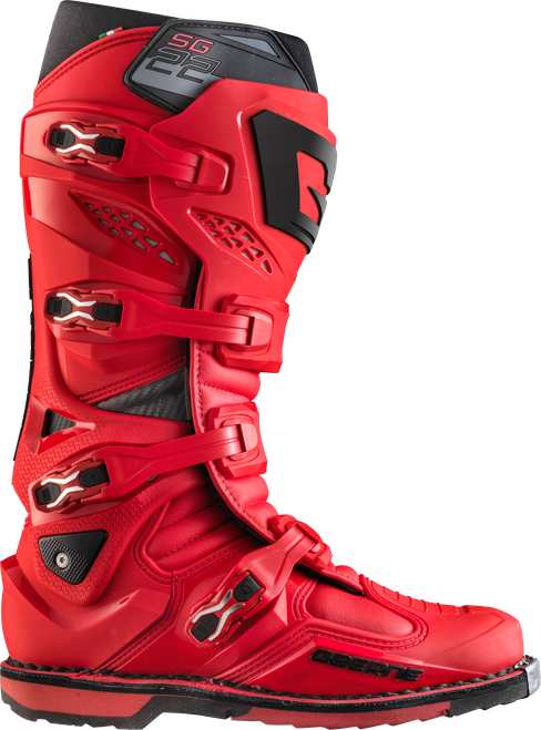 Gaerne SG.22 Red Size 10 High-Performance Ski Boots with Advanced Features