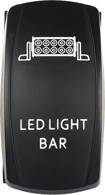 OPEN TRAIL Light Bar LED Switch Pro Backlit - Part Number SM106-007