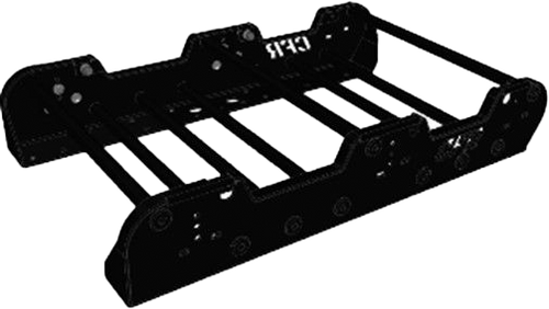 CFR Stealth Rack XL for Ski-Doo - Durable Snowmobile Tunnel Mount with Compatibility for Arctic Cat and Yamaha
