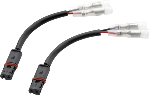 Rizoma Turn Signal Cable Kit Pair EE078H - Wiring Kit with Resistors for Motorcycle Signals