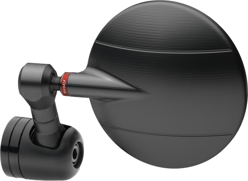 RIZOMA Mirror Spy R 80mm Black - Precision Billet Aluminum Motorcycle Mirror
