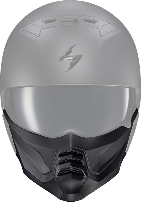 Scorpion EXO Covert 2 Face Mask Matte Black XL - Comfortable & Stylish Motorcycle Gear