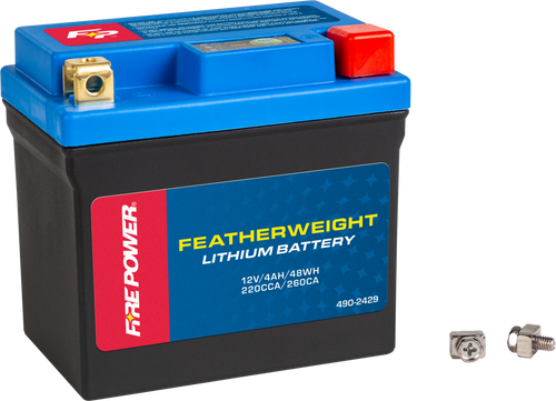 FIRE POWER Featherweight Lithium Battery 220 CCA 12V / 48Wh - Part HJTZ7SL-FPP-B