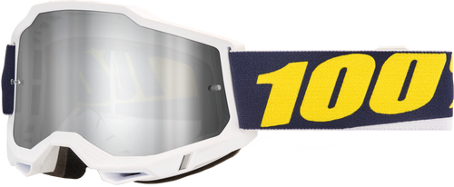 100-Percent Accuri 2 Goggle Toc Mirror Silver Lens for Snowmobiling