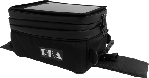 RKA Classic Tank Bag 10L Black - Weatherproof Motorcycle Storage with Removable Map Holder