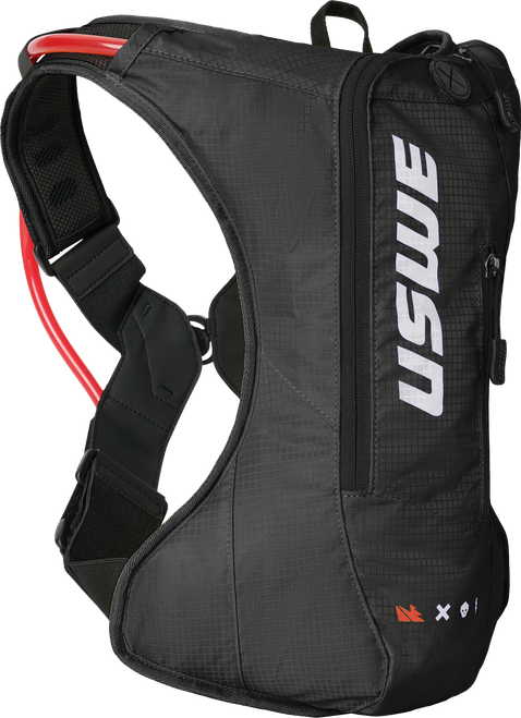 USWE Outlander Moto 4L Hydro Pack Black - Durable Hydration Solution for Motorcyclists