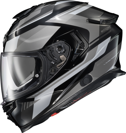 Scorpion EXO ECL-1113 Exo Eclipse Full Face Helmet - Lunar White/Black Sm