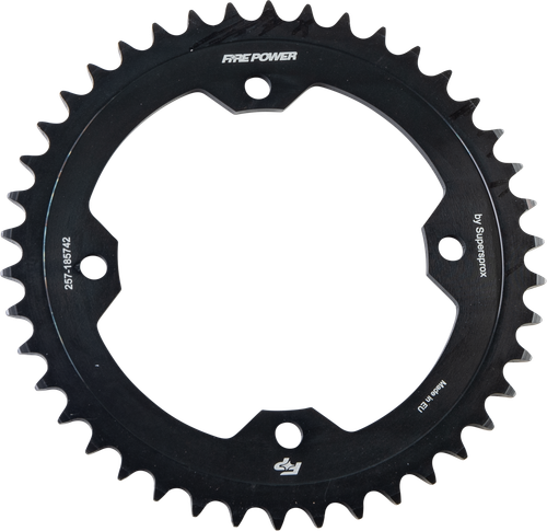 FIRE POWER Rear Steel Sprocket 42 Teeth Black for Off-Road and Extreme Riding