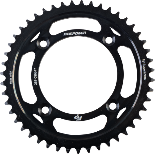 FIRE POWER FPS-998-47-BLK Rear Steel Sprocket with 47 Teeth for Off-Road Vehicles