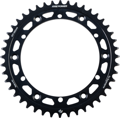 Fire Power FPS-853-44-BLK Rear Steel Sprocket 44 Teeth for Off-Road Motorcycles