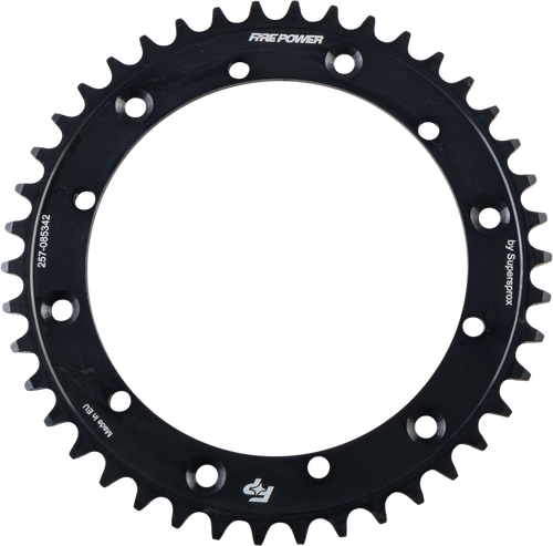 FIRE POWER Rear Sprocket Steel 42T Black FPS-853-42-BLK for Off-Road and Extreme Riding