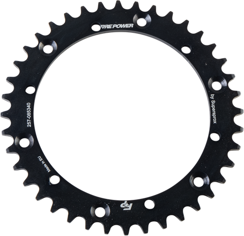 FIRE POWER FPS-853-40-BLK Rear Steel Sprocket 40 Tooth for Off-Road Vehicles