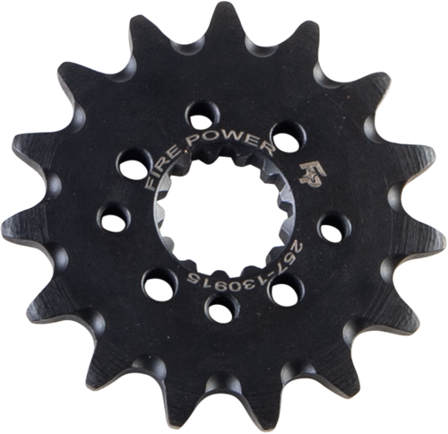 FIRE POWER Front Chain Sprocket Steel 15T FPC-1309-15-1 for Heavy-Duty Performance