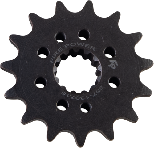 FIRE POWER Front Chain Sprocket Steel 15T (Part Number: FPC-1307-15-2)