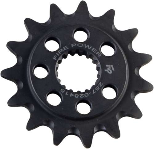 FIRE POWER Front Chain Sprocket Steel 15T FPC-284-15-1 for Enhanced Performance