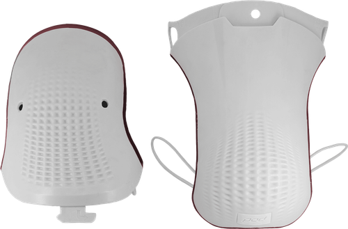 POD KX 3.0 CE2 Impact Guard Set (Light) White XS/S - Durable Safety Protection