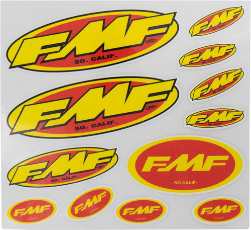 FMF Jersey Transfers Part Number 014804 for Custom Motorcycle Graphics