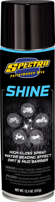 SPECTRO Shine 12.5 oz High-Gloss Spray for Plastics, Paints & Chrome