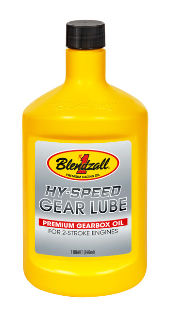 BLENDZALL Hy Speed Gear Lube SAE 80W 1 Quart - Premium Gear Oil for 2-Stroke Engines